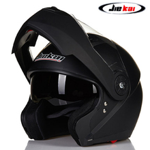 Jiekai Flip up Motorcycle Helmet Dual Lens Visors Motocross Helmets With Removable Warm Inner Moto Motorbike Helmet 2024 - buy cheap