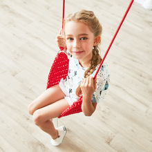 Children's Swing Chair Indoor Leisure Swing Hand Weave Mesh Swing Anti-flip Hanging Chair Outdoor Furniture Supplies Muebles 2024 - buy cheap