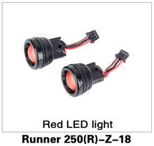 Free Shipping Original Walkera Runner 250 Advance Propellers Spare Parts Red LED light Runner 250(R)-Z-18 2024 - buy cheap
