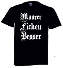 Camiseta maurer ficken besser neu!!!!!!!! Novo 2019 moda quente masculina camiseta verão o pescoço algodão personalizado impresso t camisas 2024 - compre barato