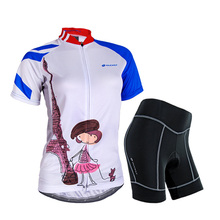 Conjunto de ropa de ciclismo para mujer, traje corto de triatlón para bicicleta de montaña, uniforme deportivo para verano, 2021 2024 - compra barato