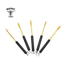 HORNET Shovel Shape 95MM Metal Spoon Sniffer Snorter Powder Hoover Hooter Snuff Snorter Tobacco Pipe Shovel Smoking Accessories 2024 - buy cheap