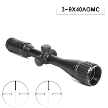 3-9x40 Hunting Airsoft Scope Red And Green Crosshair Illumination Elevation Windproof Sniper Rifle Range Optical Sight 2024 - buy cheap