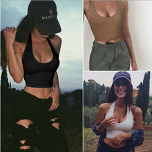 Womens Sexy Casual Slim Sleeveless Tank Tops Vest Solid Color Crop Top For Ladies Fitness Vest Women Clothing Tops 2024 - buy cheap