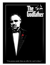 The Godfather Poster Custom Canvas Poster Art Home Decoration Cloth Fabric Wall Poster Print Silk Fabric 2024 - buy cheap