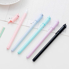 120 Pcs Creative Stationery Wholesale Student Pen Cute Cat Gel Pen 0.5mm Black Ink Pen School Supplies Office Supplies 2024 - buy cheap