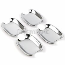 Car Exterior Door Handle Bowl Cover for Audi Q5 2009 2010 2011 2012 2013 / A4 B8 S4 A5 2008 2009 2010 2011 Chrome Molding Trim 2024 - buy cheap