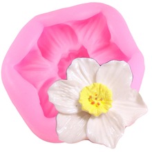 Plumeria Flower Silicone Cake Mold Cupcake Fondant Mold Cake Decorating Tools Chocolate Gumpaste Mould Resin Clay Candy Molds 2024 - buy cheap