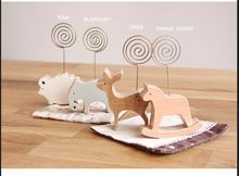 Wedding favors New Cute Animal Wooden Place card holder DHL free shipping 100 pcs 2024 - buy cheap