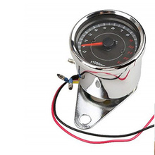 Tacómetro con retroiluminación LED para motocicleta, medidor de tacómetro, Contador de revoluciones, 0-13000 RPM, cromo, 1 unidad 2024 - compra barato