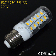 10pcs Hot selling SMD 5730 E27 12w led corn bulb lamp 36LED Warm white cool white led lighting free shipping 2024 - buy cheap