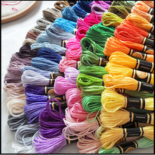choose any colors embroidery Cross Stitch Thread floss total 50 pieces 2024 - buy cheap