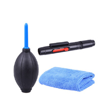 1 set Pocket Camera Cleaning Kits Lens Brushing Cleaner Pen Camera Air Blower Cloth for DSLR kit limpieza camara limpia lentes 2024 - buy cheap