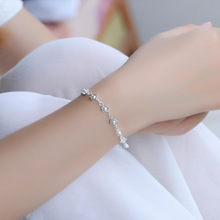 Everoyal Trendy Silver Bracelets For Women Jewelry Exquisite Flower Girl Bracelets Silver 925 Accessories Female Bracelet Bijou 2024 - buy cheap