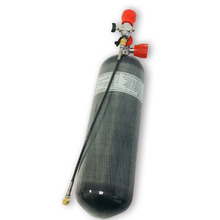 Válvula de cilindro de paintball ac168101, 6.8l ce 4500psi, pcp usado para pcp com válvula calibre vermelho, tanque de mergulho & estação de enchimento-w 2024 - compre barato