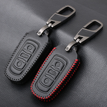 Genuine Leather Car remote key case for Geely Atlas Boyue NL3 EX7 Emgrand X7 EmgrarandX7 SUV GT GC9 borui Car remote key case 2024 - buy cheap