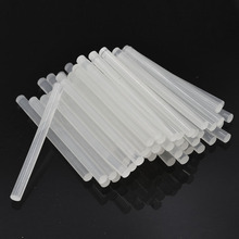 50pcs/Set 7mmx100mm Hot Melt Gun Glue Sticks Plastic Transparent Solid Adhesive Home Power Heat Pistol Tool Accessories 2024 - buy cheap