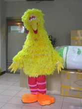 New Yellow Big Bird Costume Mascot Halloween Christmas Birthday Party Cosplay Performance Free Shipping 2024 - buy cheap