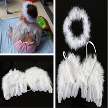 Newborn Baby Headwear Kids Fairy Angel Wing Feather Headbands Costume Photo Prop For Baby Children Party Gift Present 2024 - buy cheap