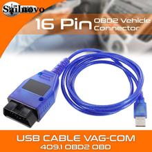 USB Vag-Com Interface Cable KKL VAG-COM 409.1 OBD2 II OBD Diagnostic Scanner for VW Vag Com WINDOWS 98 ME 2000 NT Interface 2024 - buy cheap