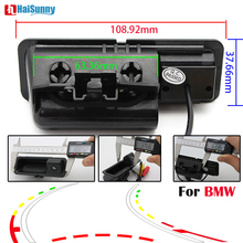 HaiSunny Reversing Trajectory Tracks Rear View Camera For BMW F30/F48 Series 3/5/X3/X1 E53 Car Backup CCD Reverse Parking Camera 2024 - buy cheap