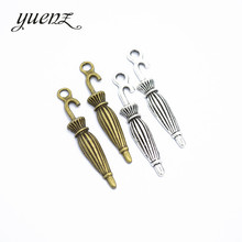 YuenZ 15pcs Antique silver color umbrella Zinc alloy charms Wholesales necklace,earring bracelet jewelry DIY handmade J267 2024 - buy cheap