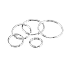 Connection Metal key Ring Split Rings 1.0 Wire Diameter 304 Stainless Steel Size 10/12/15/18/20mm Wholesale 10pcs 2024 - buy cheap