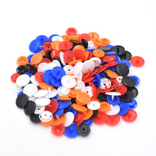 100 conjuntos t8 plástico snaps botão prendedores pasta fivela resina snaps botão para baixo colete fivela crianças snap botões 2024 - compre barato