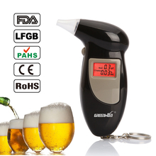 2019 GREENWON Professional Police Backlit Display Digital LCD Breathalyzer  Breath Alcohol Tester Key Chain Alcohol AnalyzerTest 2024 - buy cheap
