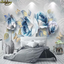 beibehang wall papers home decor living room TV background large wallpaper murals papel de parede 3d murals photo wallpaper roll 2024 - buy cheap