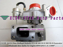 Turbocompresor SK250 24100-4631A para New Holland, para Kobelco E215B SK210-8, excavadora HINO J05E 5,1 L 158HP, Envío Gratis 2024 - compra barato