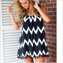 2022 NEW sleeveless Summer Fashion Women New Dress Summer Clothing Casual Summer Dress AW7496 2024 - buy cheap