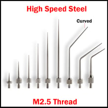 R0.2 OD 13mm 22mm 30mm Measure Length M2.5 Thread HSS Guage Micrometer Pin Pointed Taper Head Straight Dial Indicator Tip Probe 2024 - buy cheap