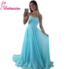 Bridesmaid Dresses 2020 Chiffon Long Sexy Backless Wedding Guest Dress Maid Of Honor Dress For Women 2024 - buy cheap