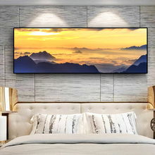 Natural Could Mountain Cuadros Landscape Canvas Painting  Posters and Prints Scandinavian ONll Art Picture for Living Room 2024 - buy cheap