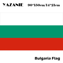 Язани 90x150 см, флаг Болгарии, Национальный флаг, полиэстер, подвесное украшение для страны, фотография 2024 - купить недорого