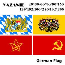 YAZANIE-Bandera de doble cara del imperio romano alemán, bandera del imperio romano del águila alemana, banderas de fiesta comunista de Alemania 2024 - compra barato