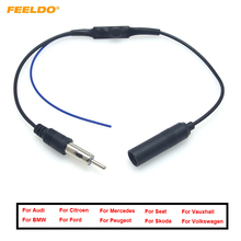 FEELDO 1PC Car Radio FM Antenna Adapter Installation Connector Cable for Volkswagen BMW AUDI Ford Plug Wire Harness Installation 2024 - buy cheap
