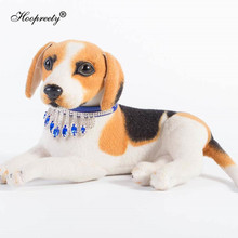 Collar de perro con diamantes de imitación para perros pequeños, joyería de moda, accesorios para perros, suministros para mascotas ostentosos, 2019 2024 - compra barato