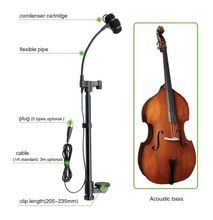 Microfone acústico acústico com fio, microfone de instrumento musical, cabo de conexão com extensão 2024 - compre barato