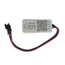 Sp110e controlador de led bluetooth com pixel, por aplicativo de smartphone, android, ios, para ws2812, ws2811, sk6812, faixa de luz