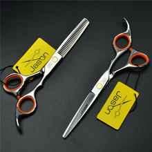 303# 6'' Brand Jason TOP GRADE Hairdressing Scissors JP 440C Professional Barbers Cutting Scissors Thinning Shears Hair Scissors 2024 - buy cheap