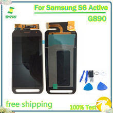 AMOLED No Dead Pixel G890 LCD Display Touch Screen Digitizer Assembly With Tools For Samsung Galaxy S6 Active G890 G890A SM-G890 2024 - buy cheap
