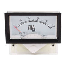 85C17 DC 1MA 5MA 10MA 20MA 30MA 50MA 100MA 200MA 300MA 500MA 1A 2A 3A 5A  Class2.5 Analog Panel Ammeter Gauge Amperemeter Meter 2024 - buy cheap