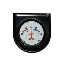 2" 52mm Ammeter Gauge 60-0-60A White Face Black Rim Car Analog Gauge 2024 - buy cheap