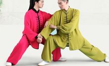 Fantasia uniforme de kung fu, roupa unissex de alta qualidade com 13 botões, tai chi taijequan, traje para artes marciais 2024 - compre barato