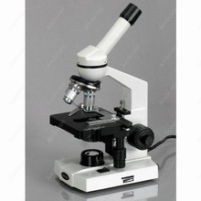 Microscopio biológico avanzado para estudiantes, suministros de AmScope, microscopio biológico avanzado para estudiantes, 40X-400X M220 2024 - compra barato