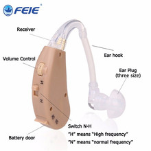 Par de aparelhos auditivos, aparelho auditivo louco para cuidado com os ouvidos 2024 - compre barato