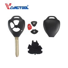 Vdiagtool 3 Buttons Remote Car Key Shell Case Fob Replacement For Toyota Camry Cover Blank 2+1 Buttons No logo 2024 - buy cheap