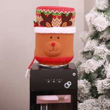Christmas Decoration Water Dispenser Cover Water Dispenser Dust Cotton Linen Jacket Cover Dust Cloth Protection 2024 - buy cheap